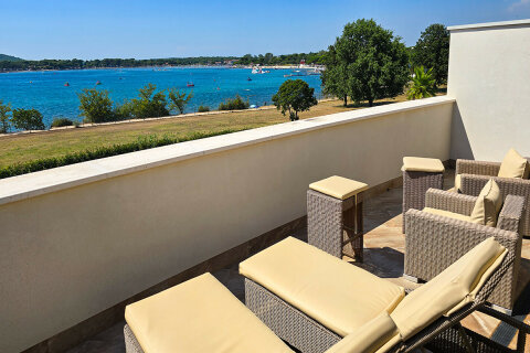 Apartmán Lepeza 2+2 Gallery/Gallery Premium, Apartmány Plavo Nebo, Medulin, Istrie, Chorvatsko