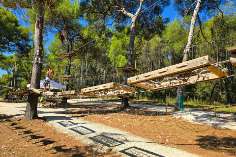Adventure Park Jangalooz, Pomer, Istrie, Chorvatsko