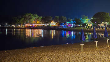 Medulin - noční život, Istrie, Chorvatsko