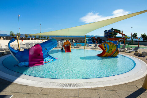 Mobilhome Avalona Resort - aquapark, Povljana, ostrov Pag, Chorvatsko