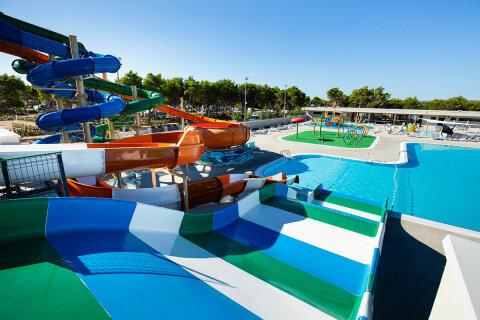 Mobilhome Avalona Resort - aquapark, Povljana, ostrov Pag, Chorvatsko