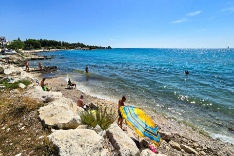 Apartmány Istra - pláže 30 m od domu, Zambratija, Istrie, Chorvatsko