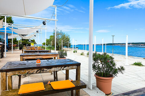 Hotel Donat*** - bar u pláže Borik, Zadar, Chorvatsko