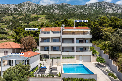 Apartmány Jutrenka, Dingač-Borak, Pelješac, Chorvatsko