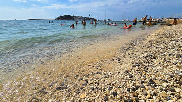 Apartmány Rossa - pláž Kupalište 250 m od domu, Poreč, Istrie, Chorvatsko