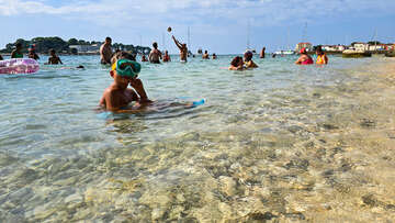 Apartmány Rossa - pláž Kupalište 250 m od domu, Poreč, Istrie, Chorvatsko