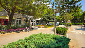 Apartmány Resort BiVillage - recepce kempu, Fažana, Istrie, Chorvatsko