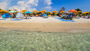 Apartmány Resort BiVillage - pláž, Fažana, Istrie, Chorvatsko