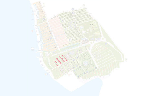 Mapa umístění - apartmán Holiday Home Belvedere pro 4–6 osob, Resort BiVillage, Fažana, Istrie, Chorvatsko