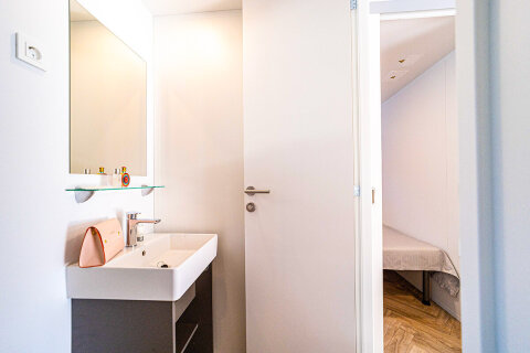 Mobilhome Lodge Prestige Relax pro 4–5 osob, Resort BiVillage, Fažana, Istrie, Chorvatsko