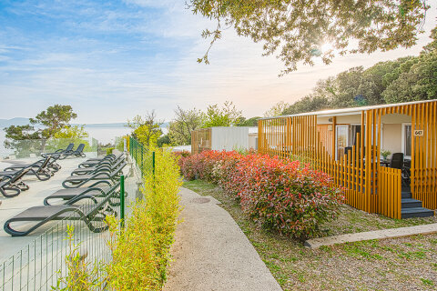 Mobilhome Salumbra Premium Relax s jacuzzi, Selce, Crikvenická riviéra, Chorvatsko