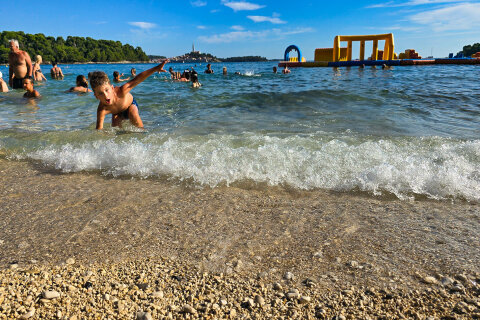 Apartmány Borik I - pláž 180 m od domu, Rovinj, Istrie, Chorvatsko