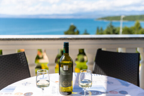 A2 - apartmány František, Njivice, ostrov Krk, Chorvatsko