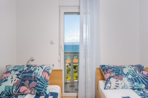 A2 - apartmány František, Njivice, ostrov Krk, Chorvatsko