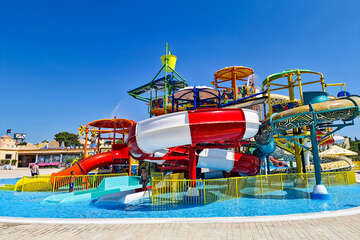 Aquapark Dalmaland, Biograd na Moru, Zadarská riviéra, Chorvatsko