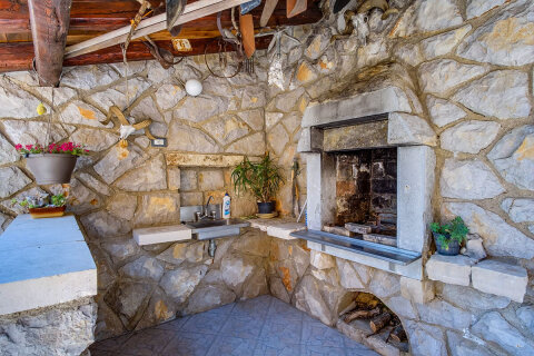 Apartmány Pojana - gril u domu, Martinšćica, ostrov Cres, Chorvatsko