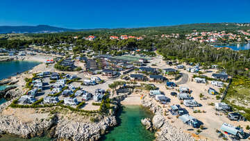 Mobilhome Tiha, Šilo, ostrov Krk, Chorvatsko