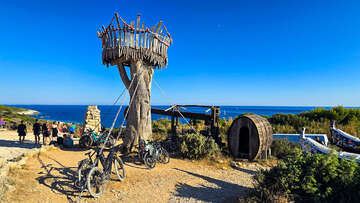 Safari Bar, poloostrov Kamenjak, Chorvatsko Istrie