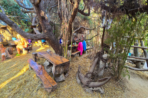 Safari Bar, poloostrov Kamenjak, Chorvatsko Istrie