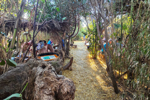 Safari Bar, poloostrov Kamenjak, Chorvatsko Istrie