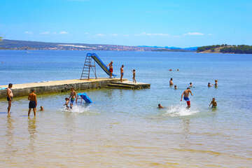 Neviđane - pláž Lokva, ostrov Pašman, Chorvatsko (foto Jakov Đinđić)