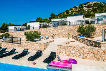 Mobilhome Drage, Drage, Zadarská riviéra, Chorvatsko