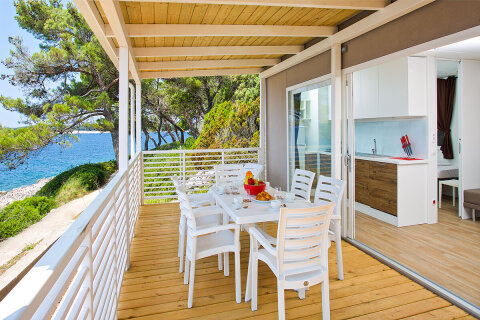 Čikat Resort*** - mobilhome typ C, Mali Lošinj, ostrov Lošinj, Chorvatsko