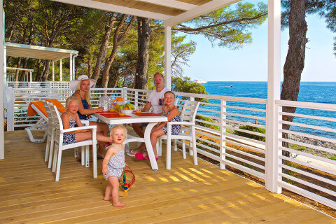 Čikat Resort*** - mobilhome typ C, Mali Lošinj, ostrov Lošinj, Chorvatsko