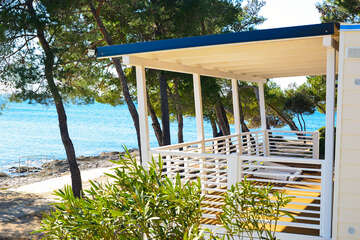 Mobilhome Type C, Čikat Resort****, Mali Lošinj, ostrov Lošinj, Chorvatsko