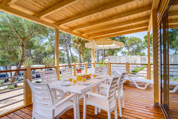 Mobilhome Freedhome, Čikat Resort****, Mali Lošinj, ostrov Lošinj, Chorvatsko