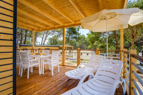 Mobilhome Freedhome, Čikat Resort****, Mali Lošinj, ostrov Lošinj, Chorvatsko