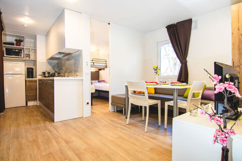 Mobilhome Type C, Čikat Resort****, Mali Lošinj, ostrov Lošinj, Chorvatsko