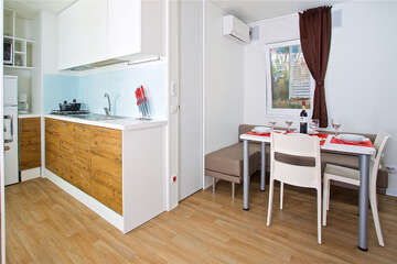 Mobilhome Type C, Čikat Resort****, Mali Lošinj, ostrov Lošinj, Chorvatsko