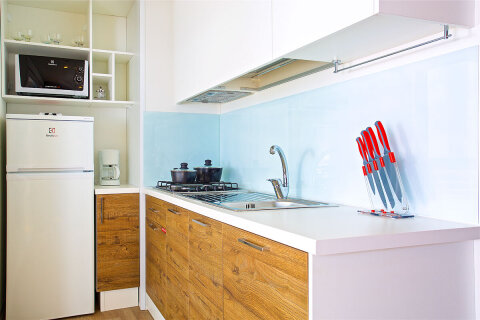 Mobilhome Type C, Čikat Resort****, Mali Lošinj, ostrov Lošinj, Chorvatsko