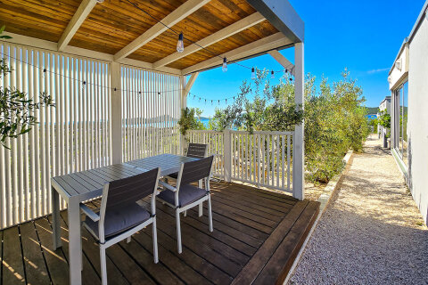 Mobilhome pro 4–5 osob, Drage, Zadarská riviéra, Chorvatsko