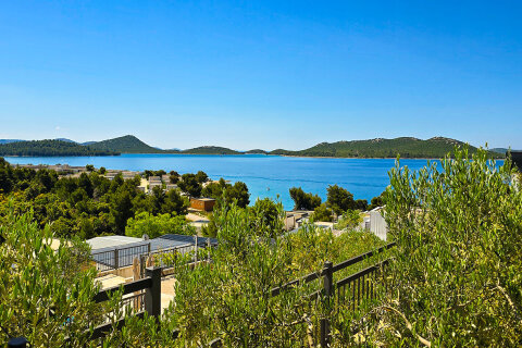 Mobilhome pro 4–5 osob, Drage, Zadarská riviéra, Chorvatsko