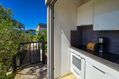 Mobilhome pro 4–5 osob, Drage, Zadarská riviéra, Chorvatsko