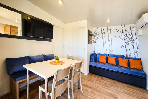 Mobilhome Plus pro 4–5 osob, Drage, Zadarská riviéra, Chorvatsko