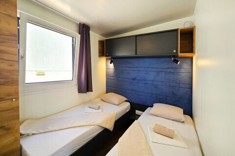 Mobilhome Plus pro 4–5 osob, Drage, Zadarská riviéra, Chorvatsko