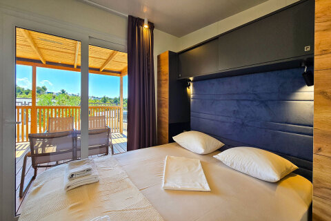 Mobilhome Plus pro 4–5 osob, Drage, Zadarská riviéra, Chorvatsko