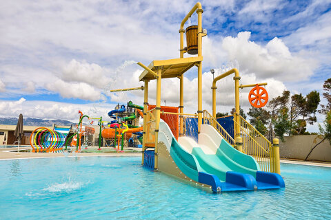 Avalona Camping Resort - aquapark, Povljana, ostrov Pag, Chorvatsko