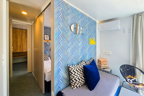 Mobilhome Family, Falkensteiner Premium Camping Zadar, Chorvatsko