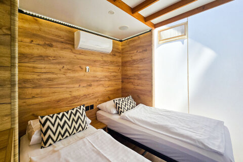 Glamping Premium Home pro 4–6 osob, Falkensteiner Premium Camping Zadar, Chorvatsko