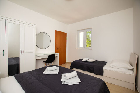 A5 - apartmán po rekonstrukci, Apartmány Ivica, Mandre, ostrov Pag, Chorvatsko