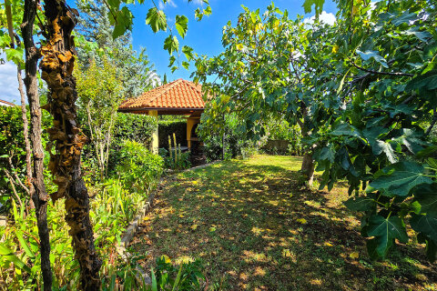 Apartmány Molly - zahrada a domek s grilem, Novi Vinodolski, Crikvenická riviéra, Chorvatsko