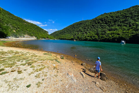Limský záliv, Istrie, Chorvatsko