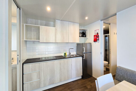 Mobilhome Premium pro 4 osoby, Resort Oliva, Rabac, Istrie, Chorvatsko