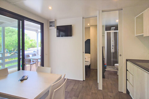 Mobilhome Premium pro 4 osoby, Resort Oliva, Rabac, Istrie, Chorvatsko