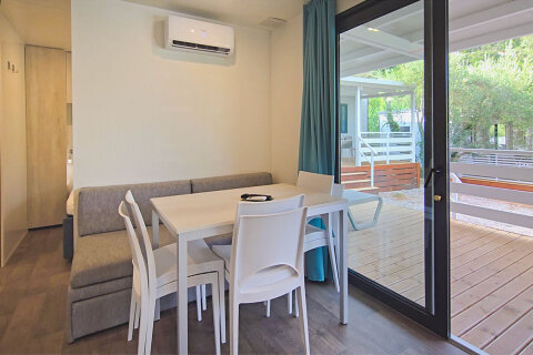 Mobilhome Premium pro 4 osoby, Resort Oliva, Rabac, Istrie, Chorvatsko