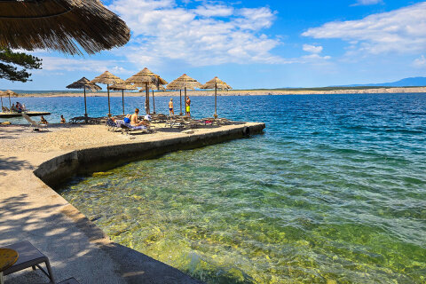 Apartmány Kačjak - pláž, Dramalj, Crikvenická riviéra, Chorvatsko